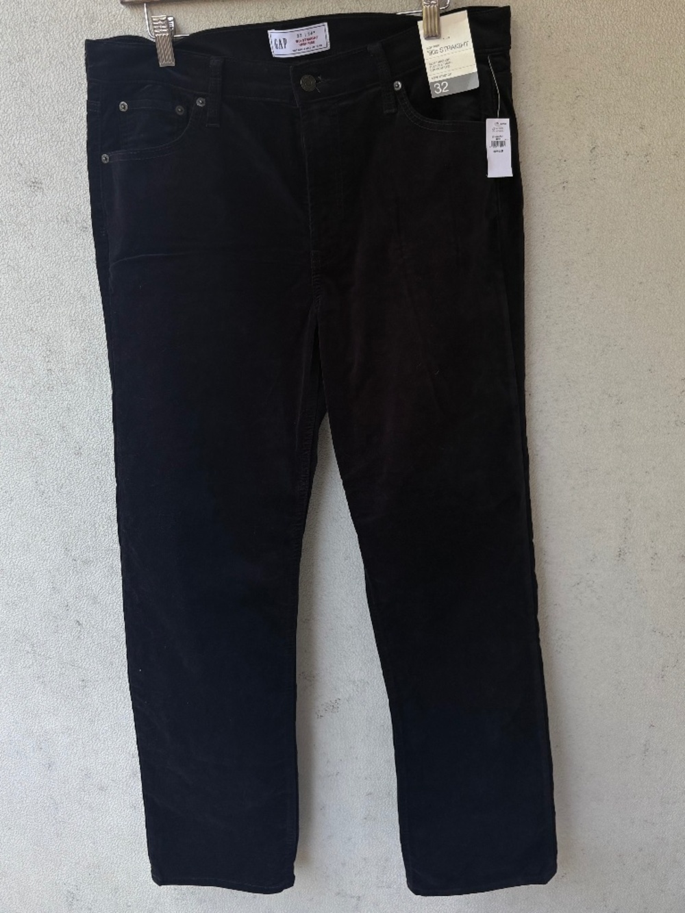 NWT Gap High Rise ’90s Straight Black Jeans Size 32 14